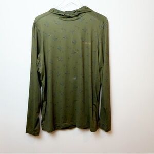Orvis | Duck Print Long Sleeve Sun Defense Hooded Performance Tee